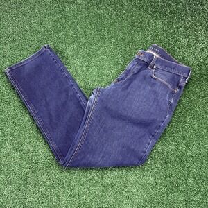 Mott & Bow Men's Straight Relaxed Denim Jeans Size 32x32 Dark Wash Blue